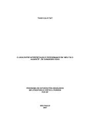 O Jogo entre Interpretação e Performance em “Meu Tio o
 Iauaretê”, de Guimarães Rosa.pdf