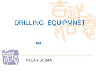 Drilling  Equipment.ppt